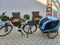 E-Bike mit Hundeanh&auml;nger